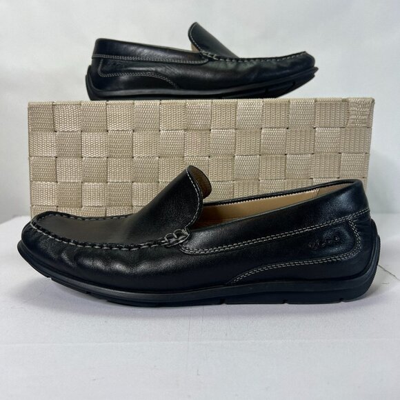 Men’s Ecco Black Leather Loafers Size 41 main image 7